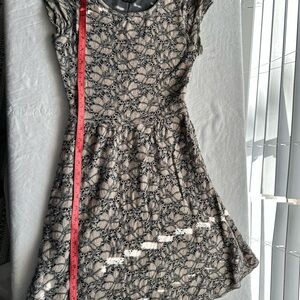 Stylish Black and Gray Kids Dress